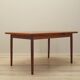 Teak table, Danish design, 1970s, production: Denmark