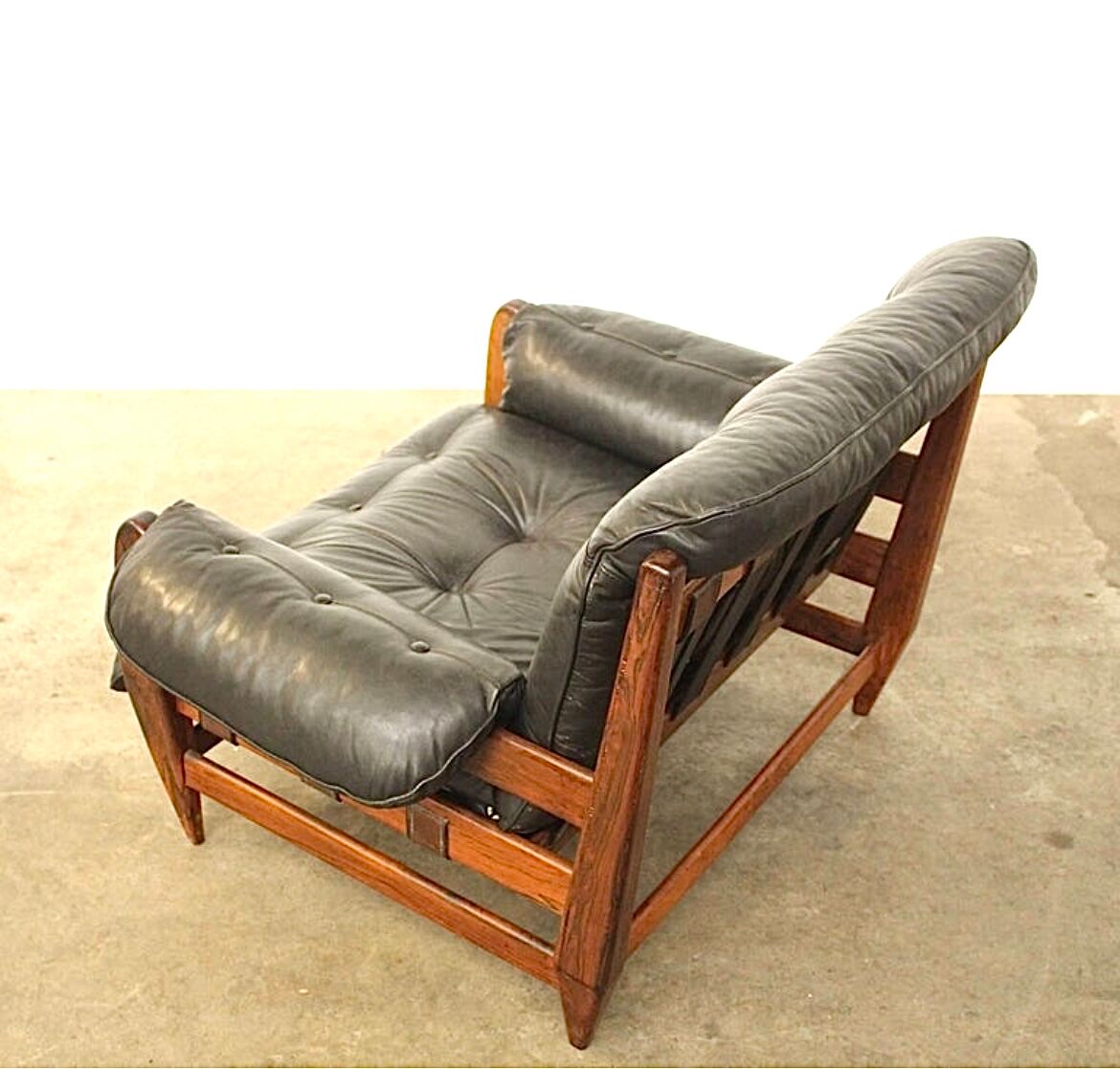 Fauteuil par Jean Gillon Rodeio pour Italma Wood Art