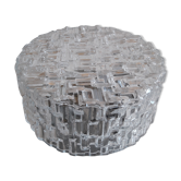 Ceiling in cast glass