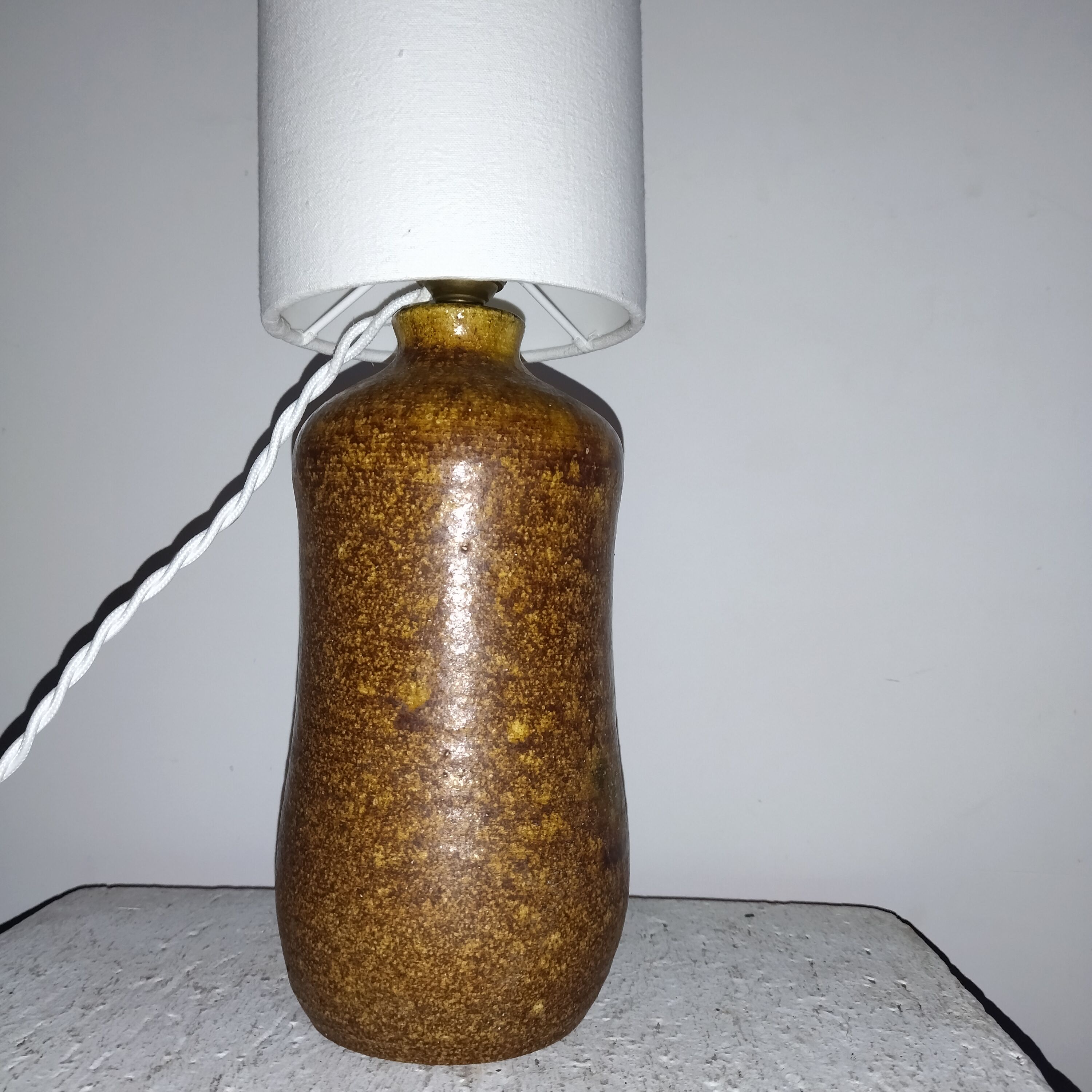 Lampe céramique 1950 Accolay 50's