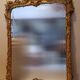 Large rectangular antique Louis XVI mirror for tabletop use.