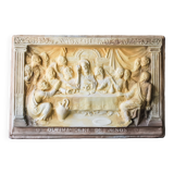Cuadro relieve ultima cena.