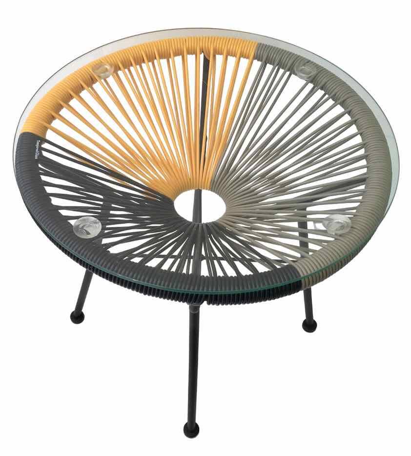 Scoubidou designer coffee table