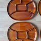 Set of 4 fondue plates - Saint Clément France