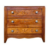 Commode style art deco 1950/1960 poignées argentés
