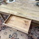 Table ou bureau en bois, rénové