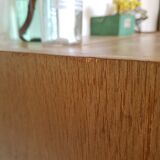 Console ou bureau vintage pieds compas