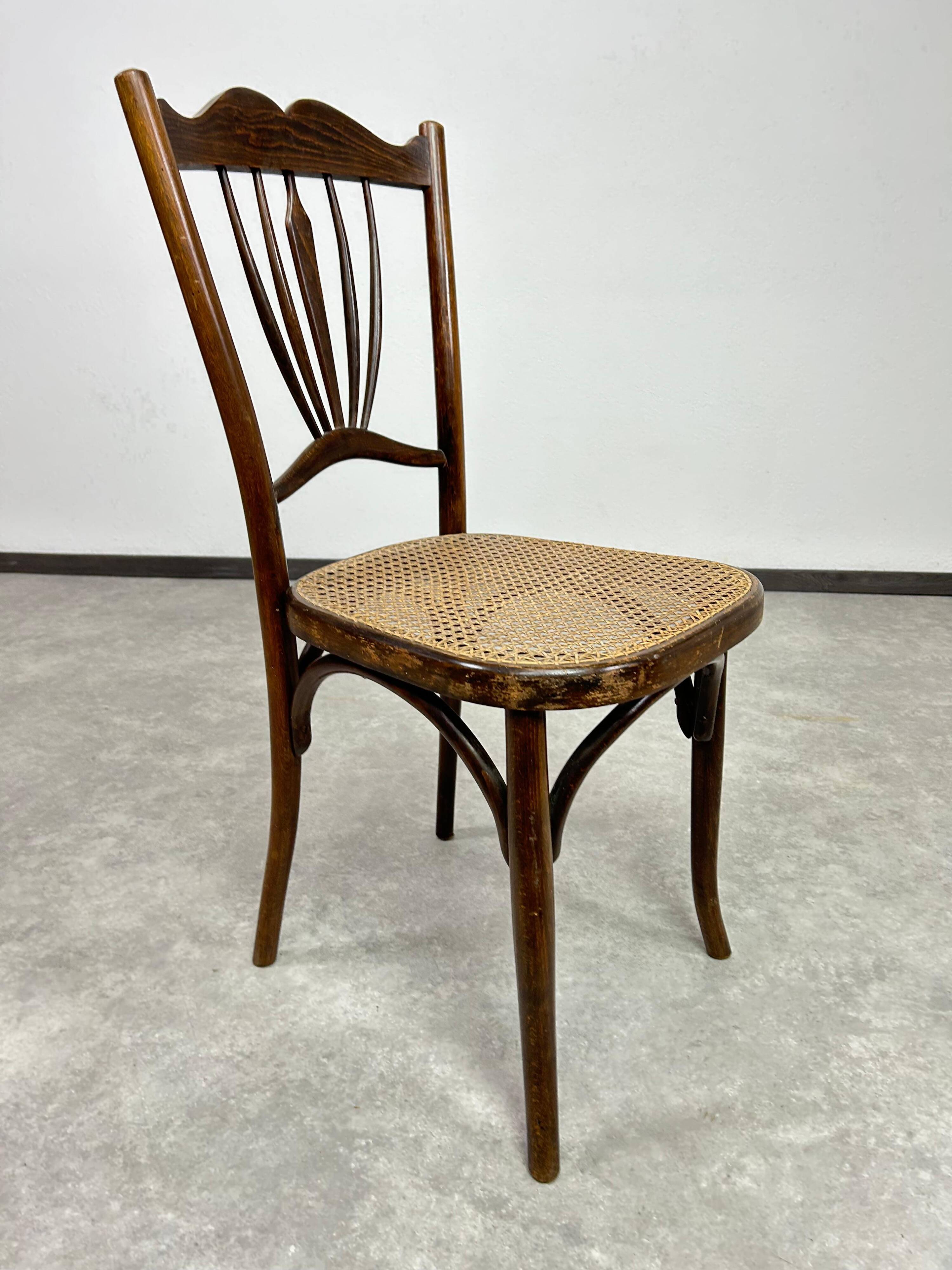 Art Nouveau seating group by Fischel Austria