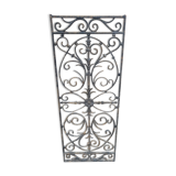Old cast iron grid