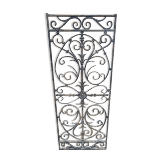Old cast iron grid
