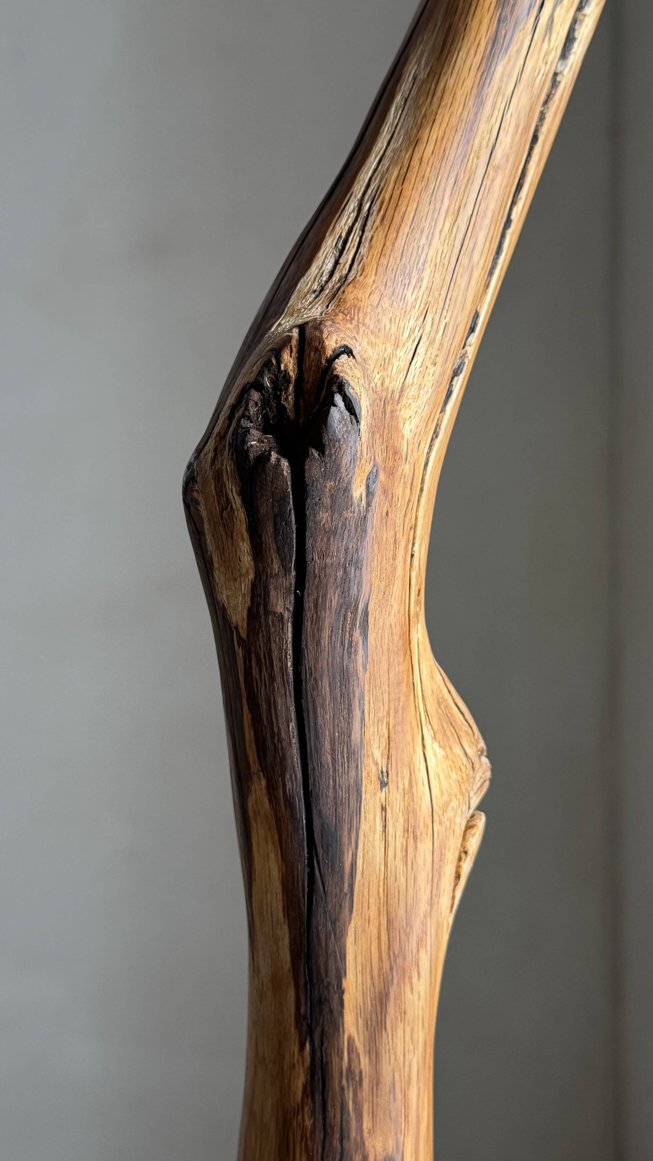 Porte-manteau en bois de chêne