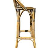 Rattan bar stools from the 60s