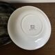 Set of 6 salins 1960s golfe juan black calotte plates