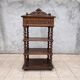 High Louis XIII writing desk in oak, 19th century.