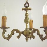 Bronze 3 light chandelier