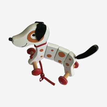 Wooden toy Janod shooting dog