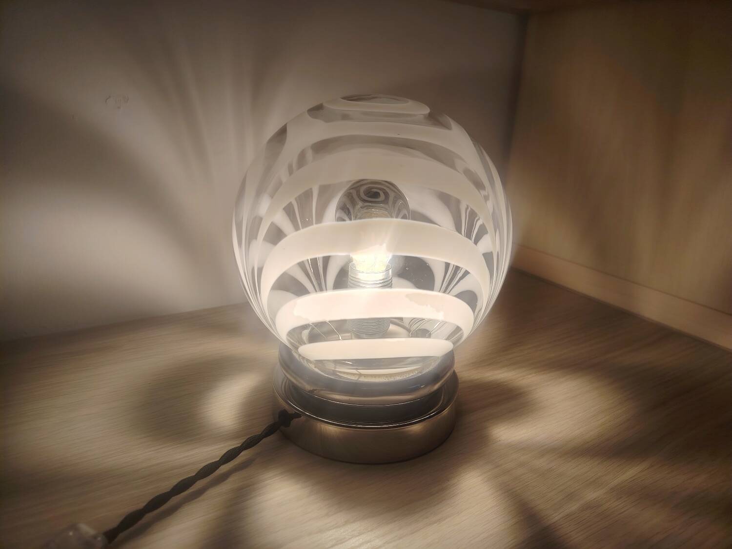 Murano Carlo Nelson table lamp