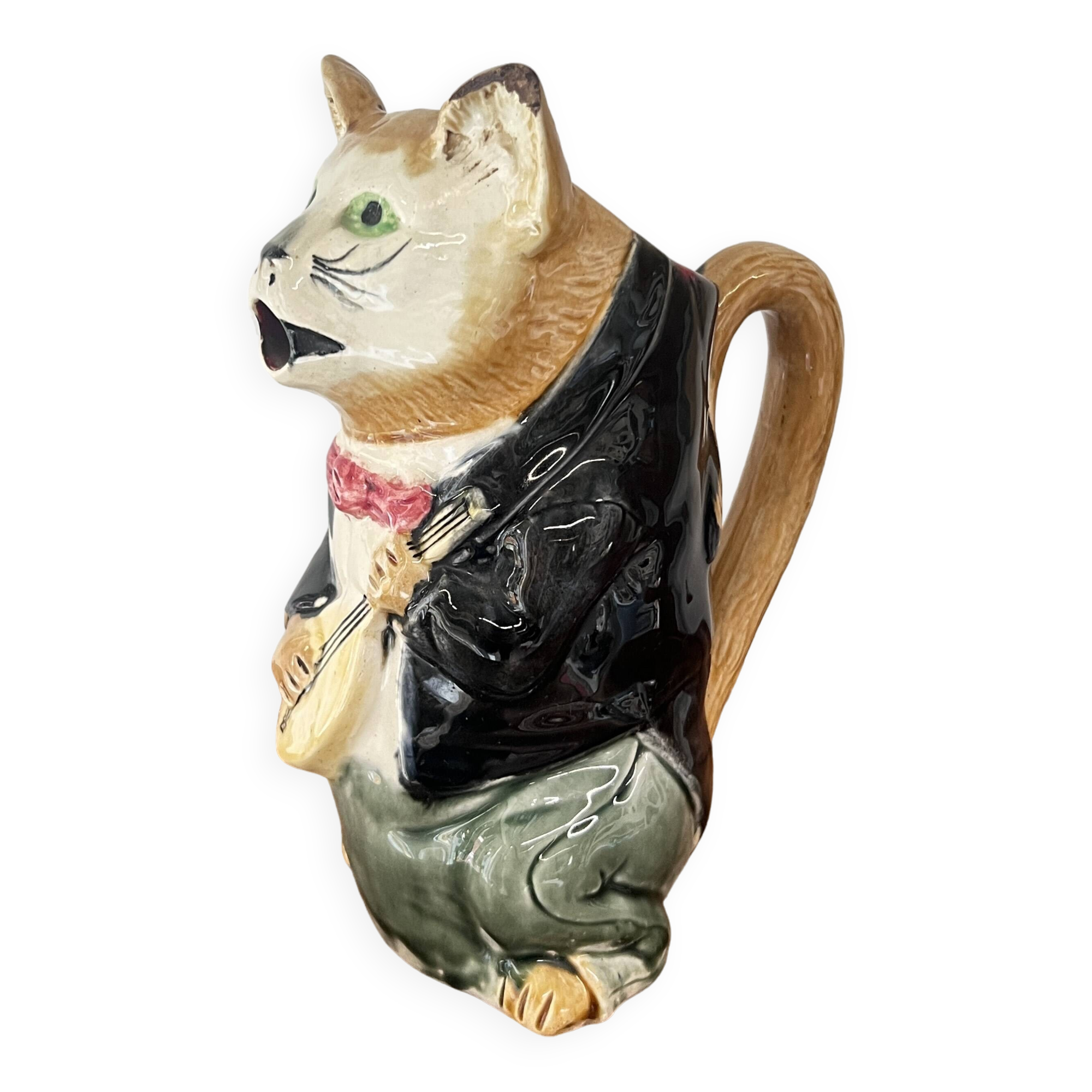 Musician cat slushie pitcher