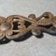 84 cm vintage brutalist door handle aluminium 1970s xxl Humberg