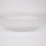 Large round Kaiser glass ceiling lamp