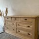 Haberdashery cabinet, solid oak storage cabinet