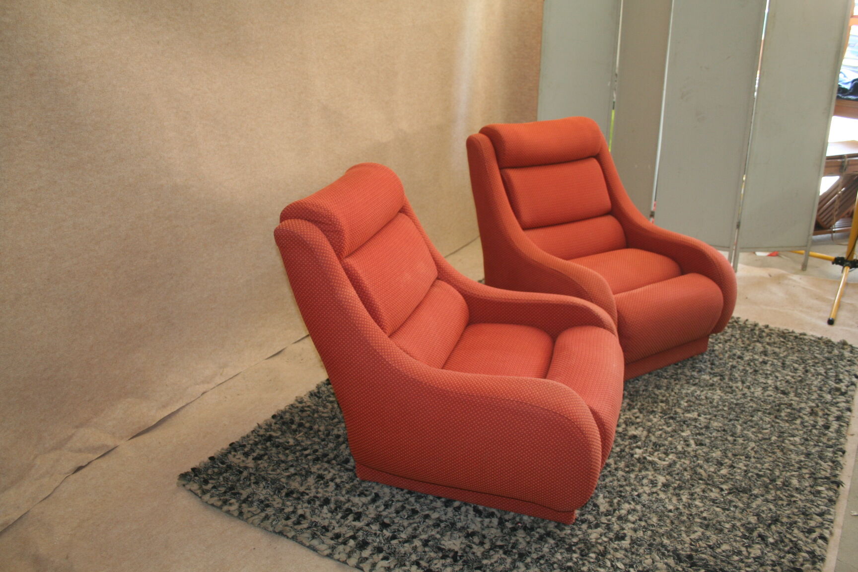 Pair of vintage armchairs