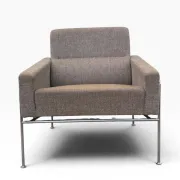 Lounge chair Mod. 3300 by Arne Jacobsen for Fritz Hansen