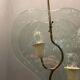 Italian hanging lamp in Etched Glass by Pietro Chiesa