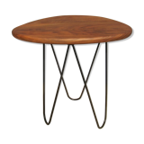 Tripod coffee table base pin