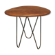 Tripod coffee table base pin