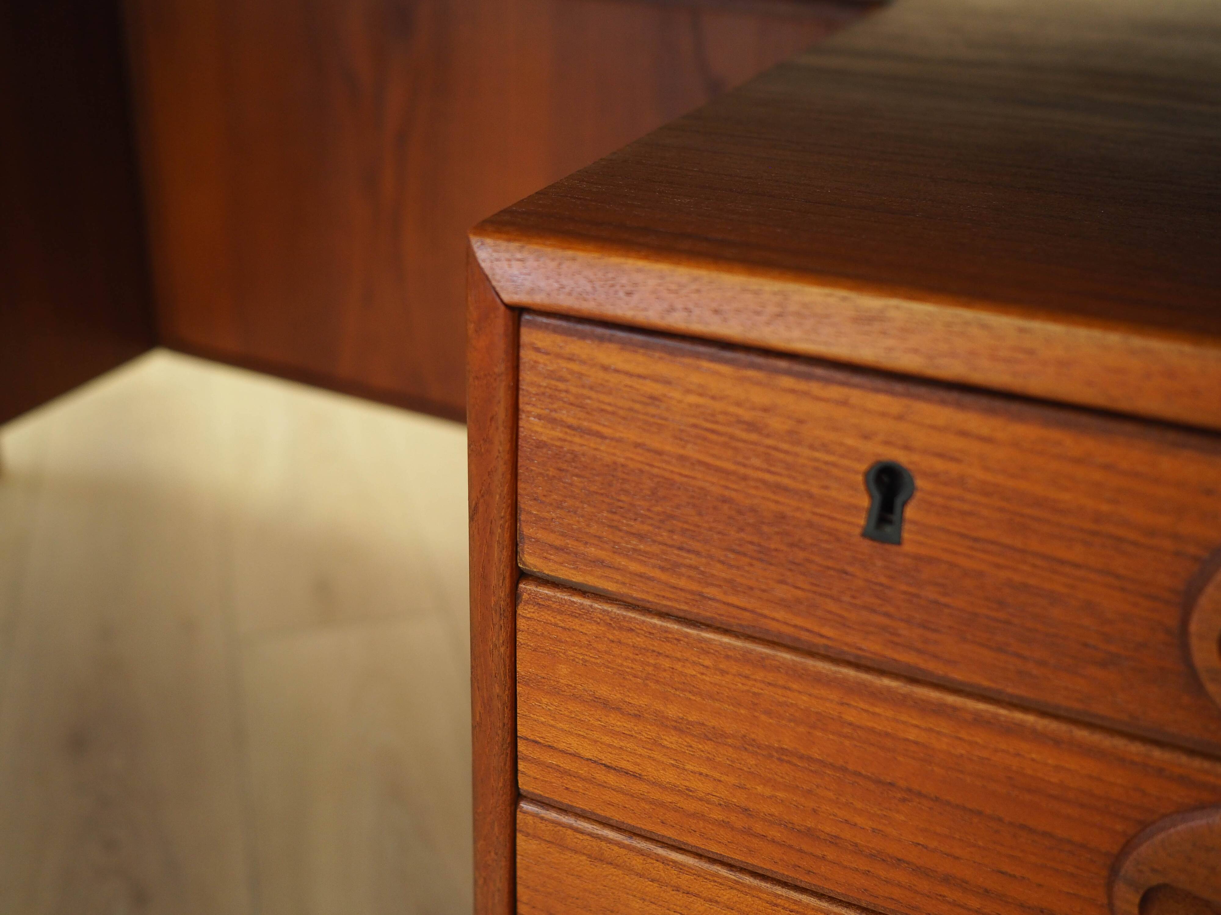 Teak desk, Danish design, 1970s, designer: Kai Kristiansen