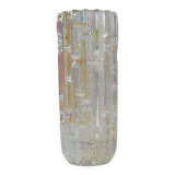 Vase original en verre « Maze » de Frantisek Vizner pour sklo union Rosice 1960s