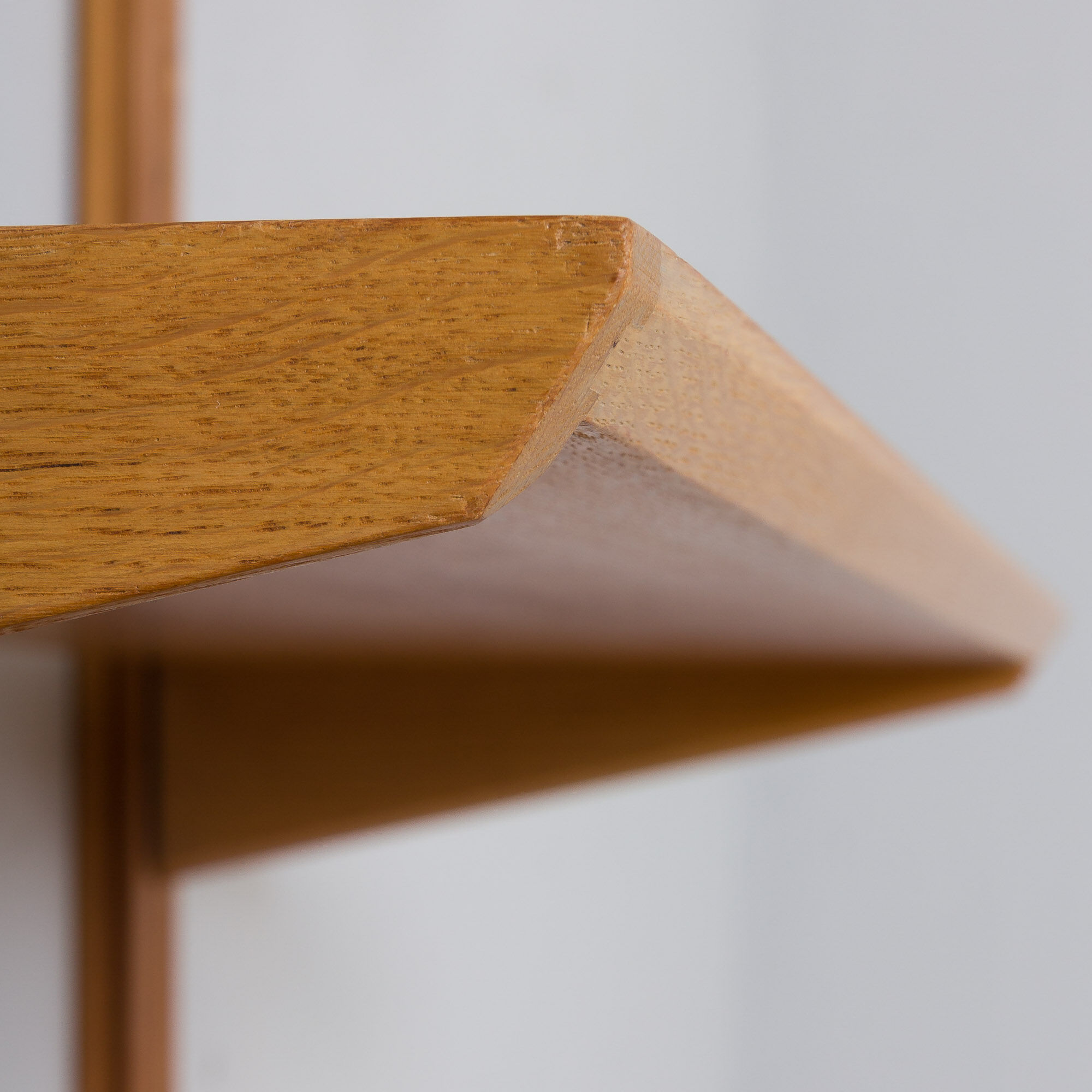 Two-bay oak wall unit by Sven Andersen, Norway 1970