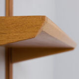Two-bay oak wall unit by Sven Andersen, Norway 1970