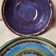 Glaze-glazed terracotta cheese dome signed kreuz