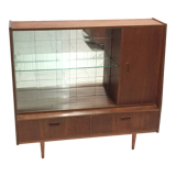 Teak showcase bookcase