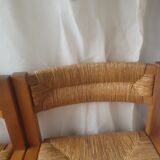 Series of 4 elm chairs and mulched back house revival