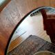 Danish Scandinavian oval mirror 60s