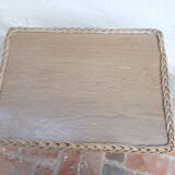 Wicker coffee table