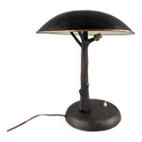 Hammered Copper Sculptural Lamp in the Shape of a Tree, Mid-Century Modern