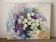 Snowballs and lilacs, oil on canvas signed Paumier