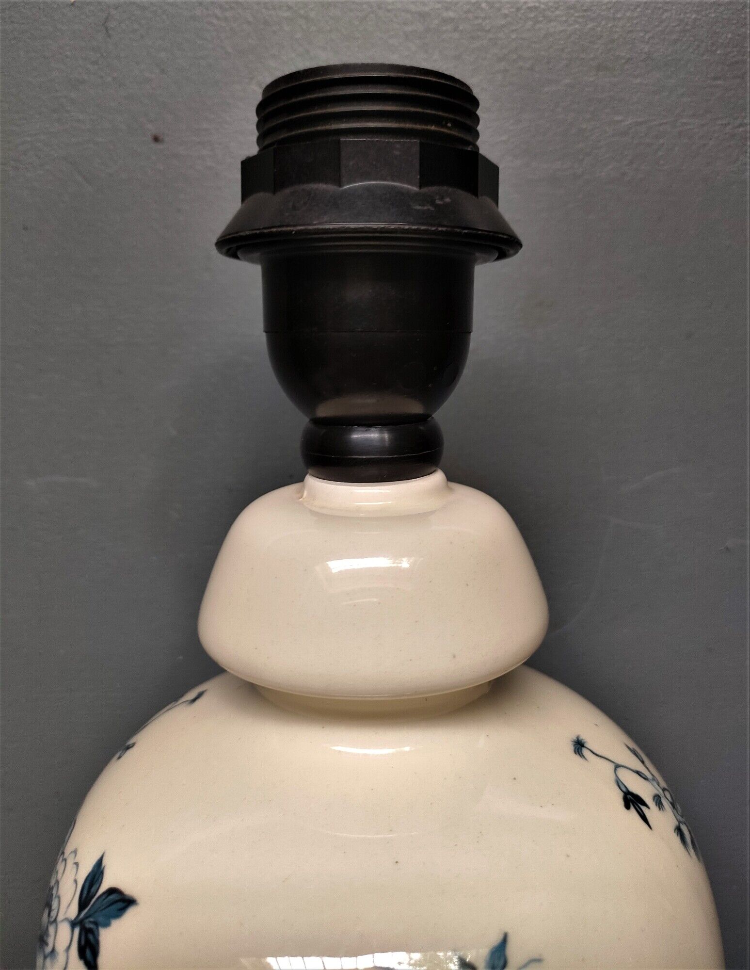 Tetras Lamp Foot - China - XXth - A lustro (ceramic)