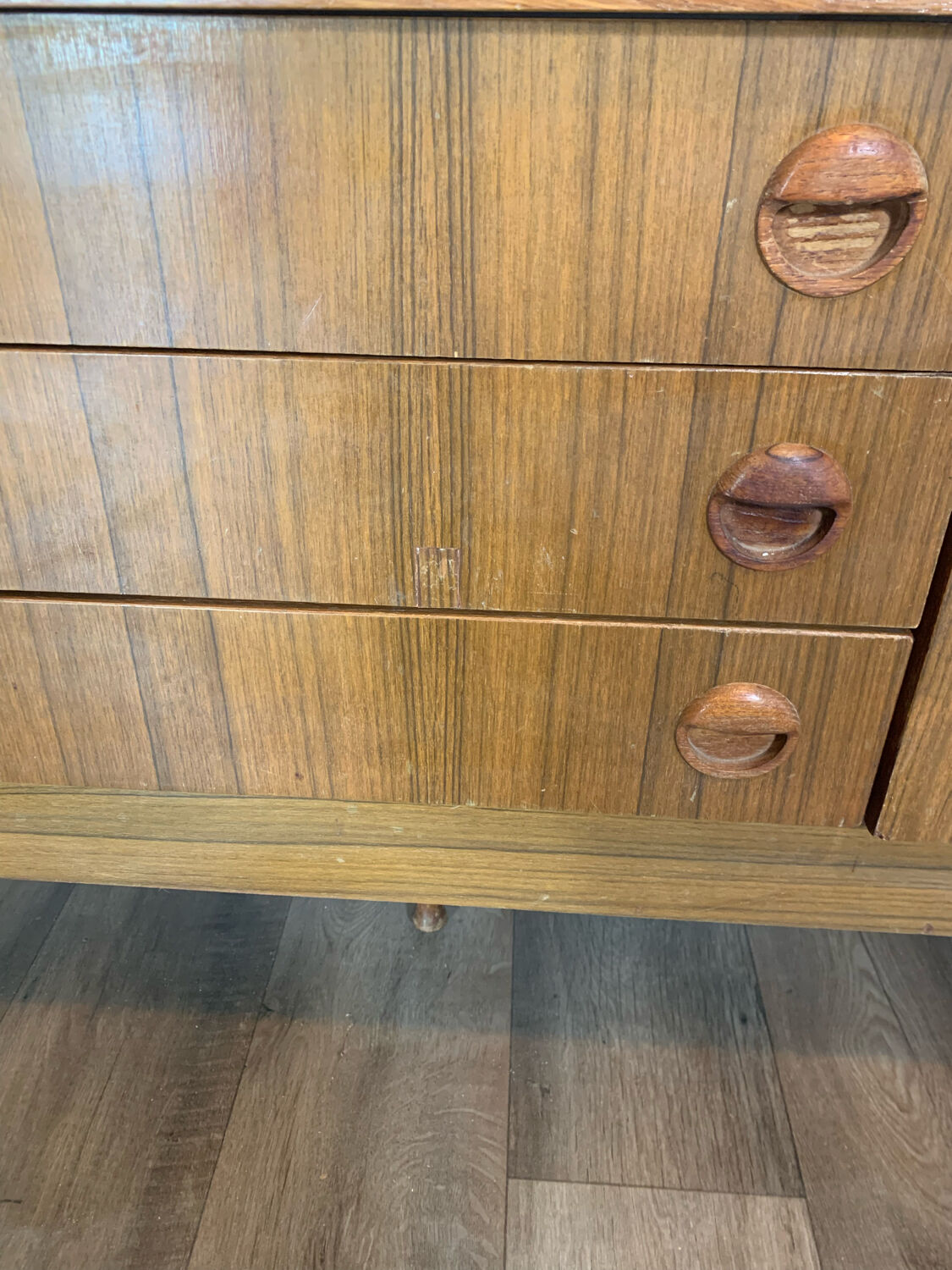 Vintage Scandinavian style enfilade 1960