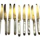 Tableware, 34 dessert cutlery sets with mother-of-pearl handles, early 20th century
