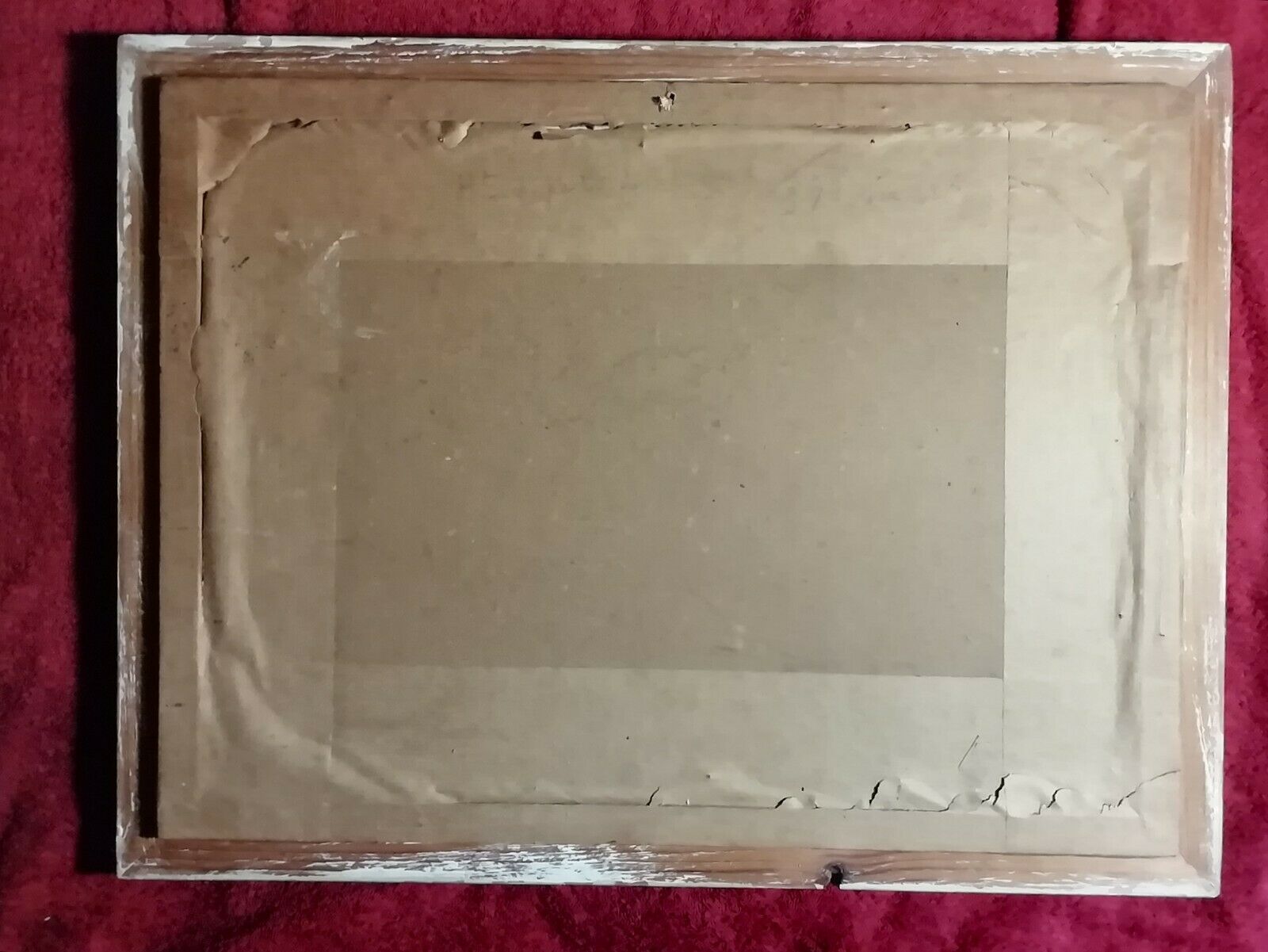 Painting painting still life flowers signed Peyrinaud wood frame