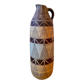 Ceramic jug 1960, signed VBM