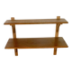 Double étagère vintage en bois