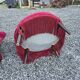 Pair of antique frog chairs