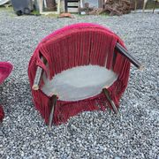 Pair of antique frog chairs