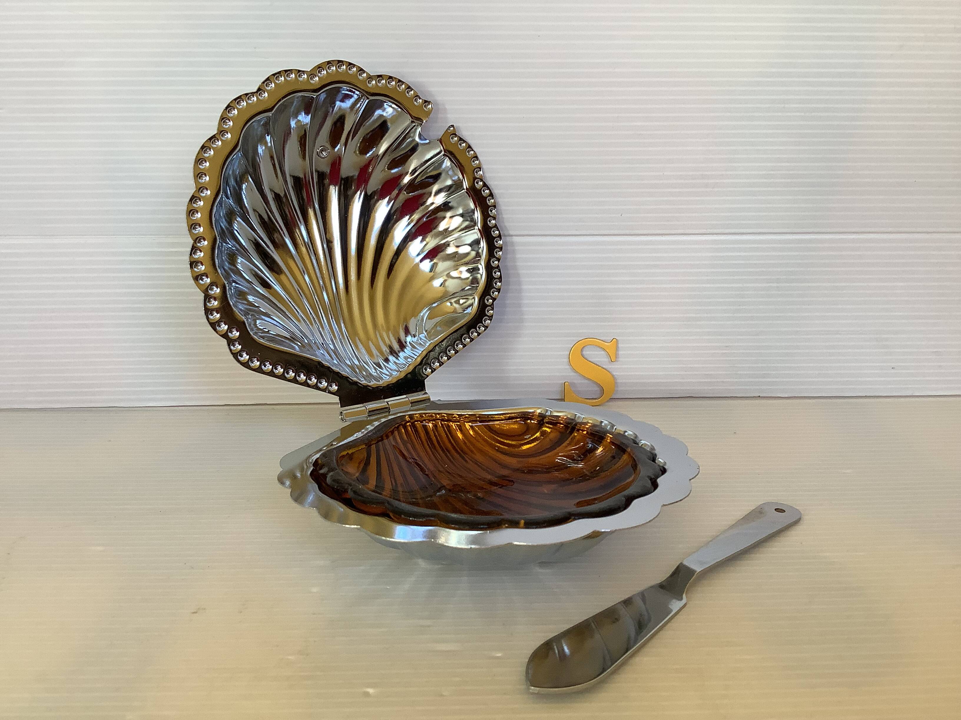 Scallop butter dish S